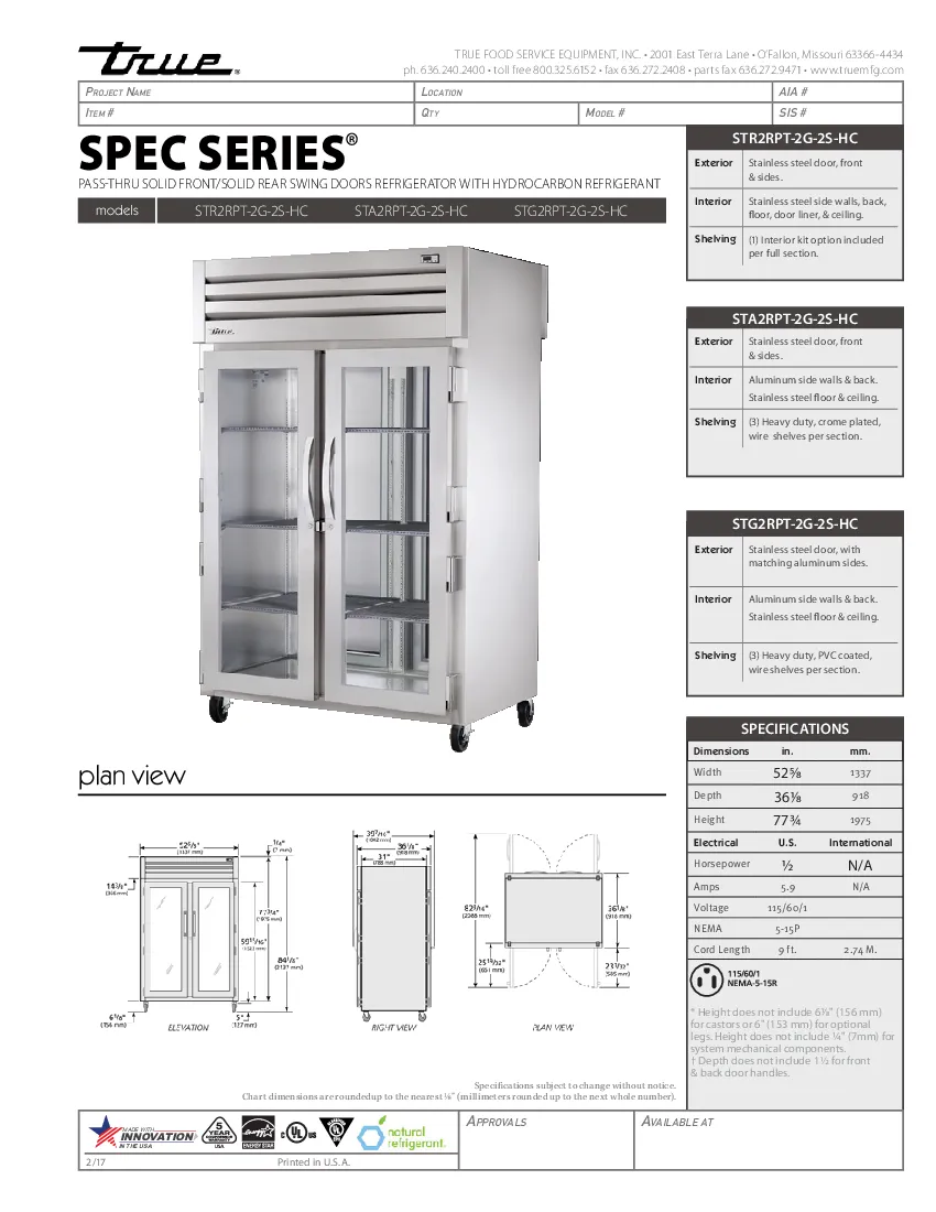 true-manufacturing-str2rpt-2g-2s-hc-refrigerator-pass-thru-115v-two-section-260719a2qb6w.pdf
