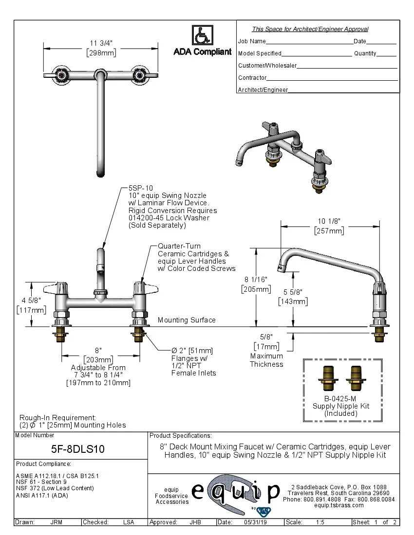 t-s-brass-5f-8dls10-faucet-deck-mount-chrome-plated-specsheet-260719rus1tf.pdf