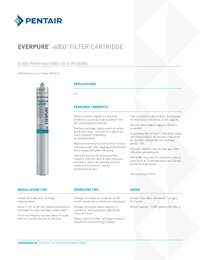 everpure-ev961232-water-filtration-system-cartridge-12000-gallon-specsheet-260719nvoi74.pdf
