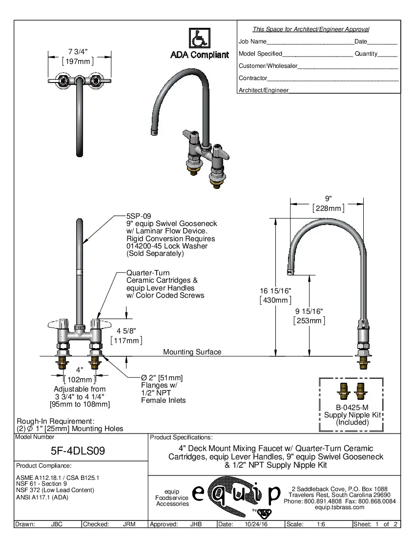 t-s-brass-5f-4dls09-faucet-deck-mount-chrome-plated-specsheet-260719ccu25x.pdf
