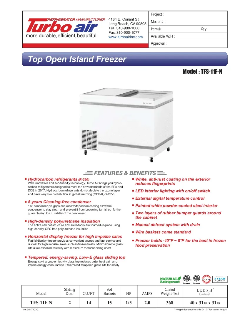turbo-air-tfs-11f-n-chest-freezer-r290-with-drain-115-v-specsheet-26071923owkb.pdf