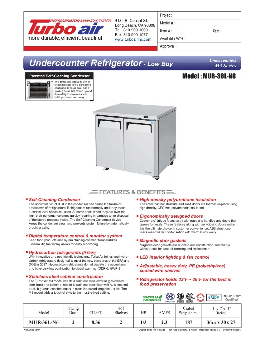 turbo-air-mur-36l-n6-refrigerator-undercounter-reach-in-115v-36-25-w-swing-260726gr74as.pdf