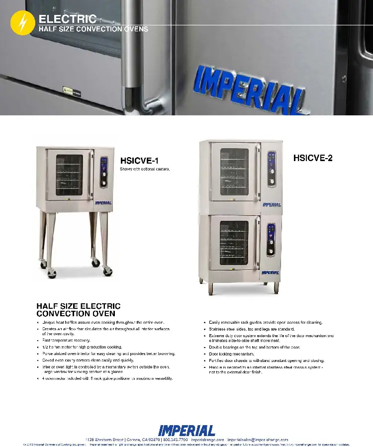 imperial-range-hsicve-1-5kw-208v-1ph-convection-oven-electric-specsheet-251119u2k6rt.pdf