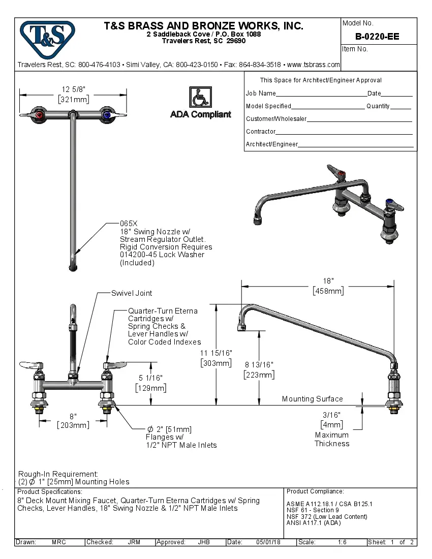 t-s-brass-b-0220-ee-faucet-deck-mount-chrome-plated-specsheet-2607195fi4bf.pdf