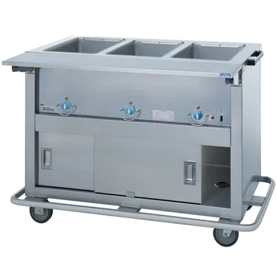 Duke Manufacturing EP-3-CBPG, Serving Counter, Hot Food, Electric, 46" W, Swivel, 25-1/2" D