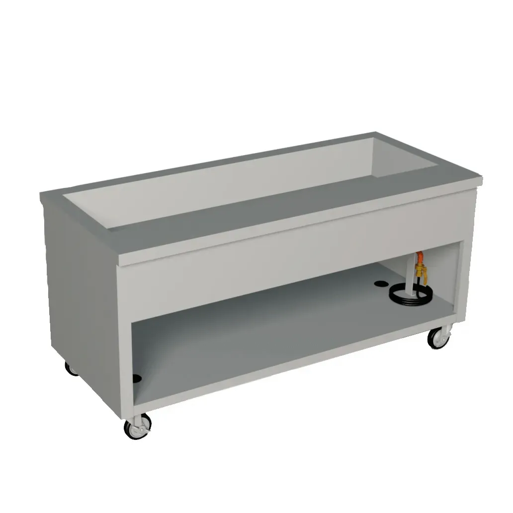 Duke Manufacturing TCI-74PG, Serving Counter, Cold Food, 74" W