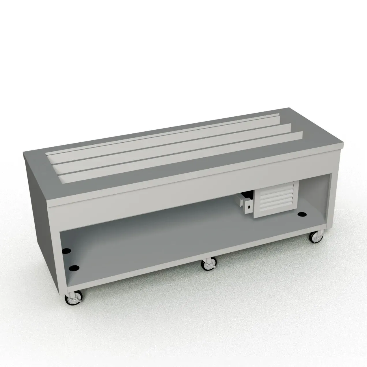 Duke Manufacturing TCM-6MPG-TC, Serving Counter, Cold Food, 88" W