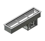 Advance Tabco DISLRCP-3, Cold Food Well Unit, Drop-In, Refrigerated