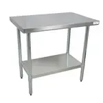 BK Resources , CVT-7230, Work Table,  63" - 72", Stainless Steel Top