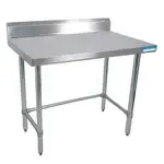 BK Resources VTTR5OB-7230, Work Table,  63" - 72", Stainless Steel Top