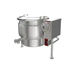 Crown Steam ELT-40F_18KW_208V_1PH, Electric Steam Kettle Tilt Tri-Leg