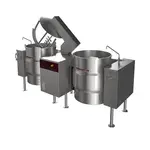 Crown Steam ELTM-40-2_24KW_208V_3PH, Electric Mixer Kettle on Legs