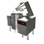 Crown Steam ELTM-40_24KW_208V_3PH, Electric Mixer Kettle on Legs