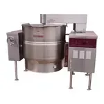 Crown Steam ELTM-80_24KW_208V_3PH, Electric Mixer Kettle on Legs