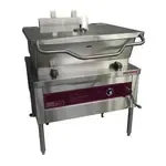 Crown Steam ES-30_12KW_208V_1PH, Electric Floor Tilt Skillet