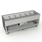 Duke Manufacturing , THC-88SS, Serving Counter, Hot & Cold, 208V, 88" W, Swivel