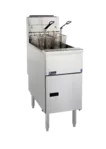 Pitco Frialator , SG14TS_LP, Fryer, Gas, Floor Model, Split Pot