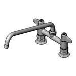 T&S Brass 5F-6DLS12A, Faucet, Deck Mount
