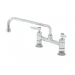 T&S Brass , B-0221-CR-K-F10, Faucet, Deck Mount