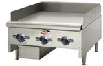 Wells , 5G-HDTG2430G_LP, Griddle, Gas, Countertop